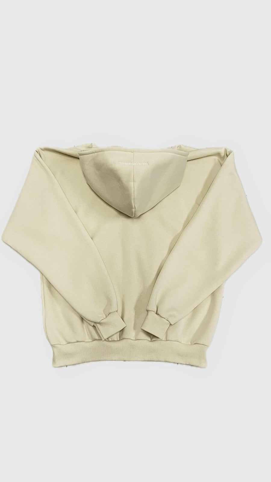 Beige Jacket Hoodie
