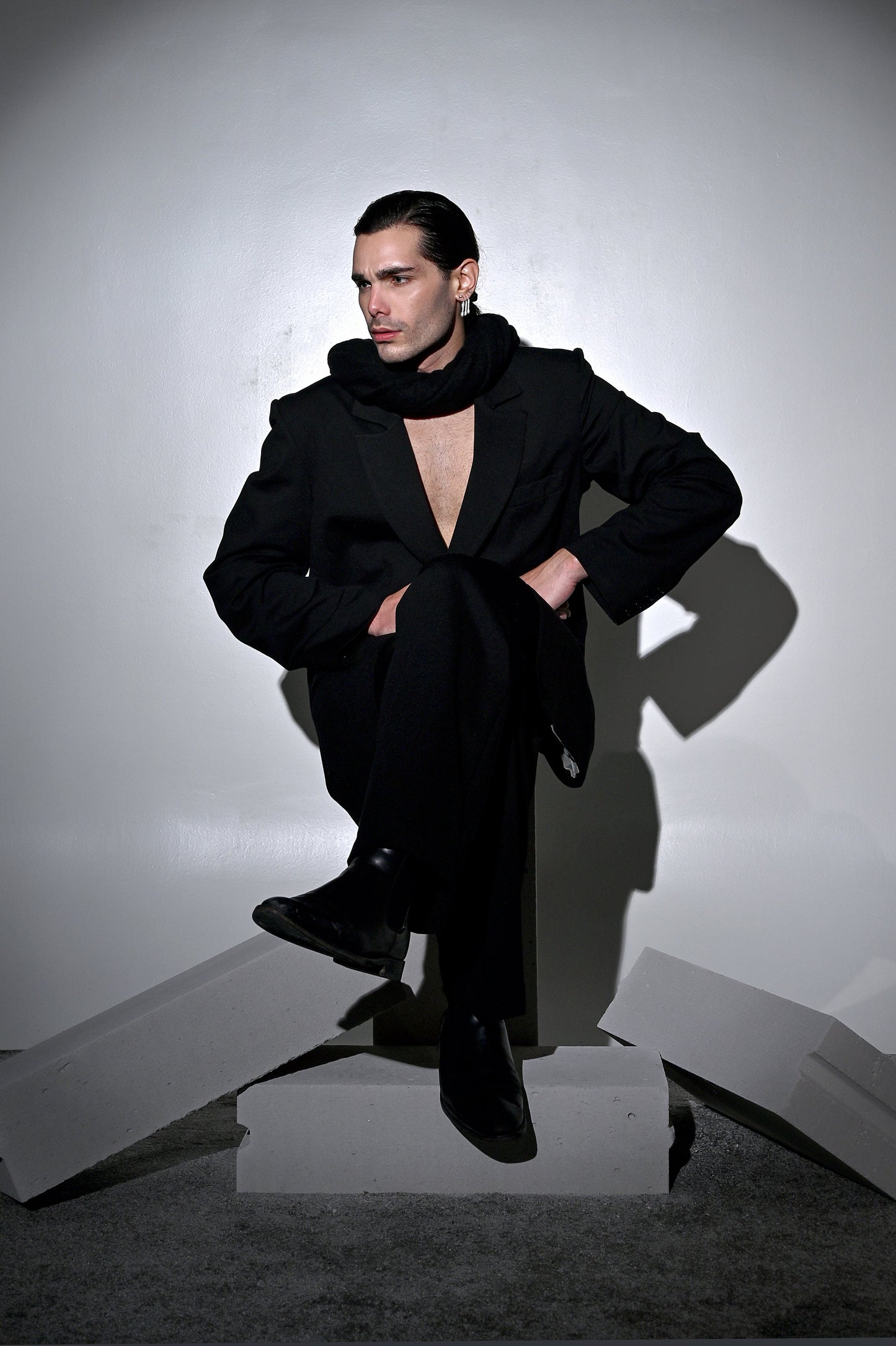 Black Suit Pants