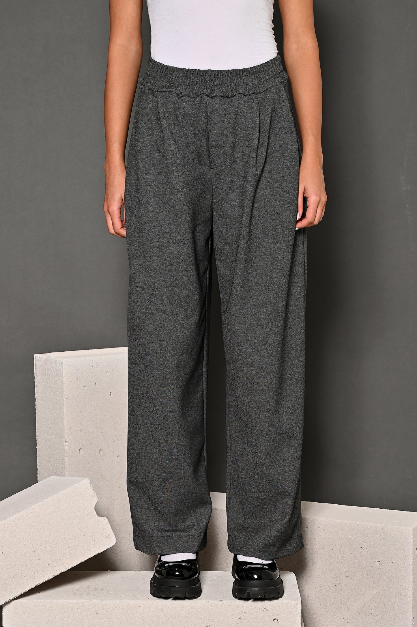Grey Suit Pants