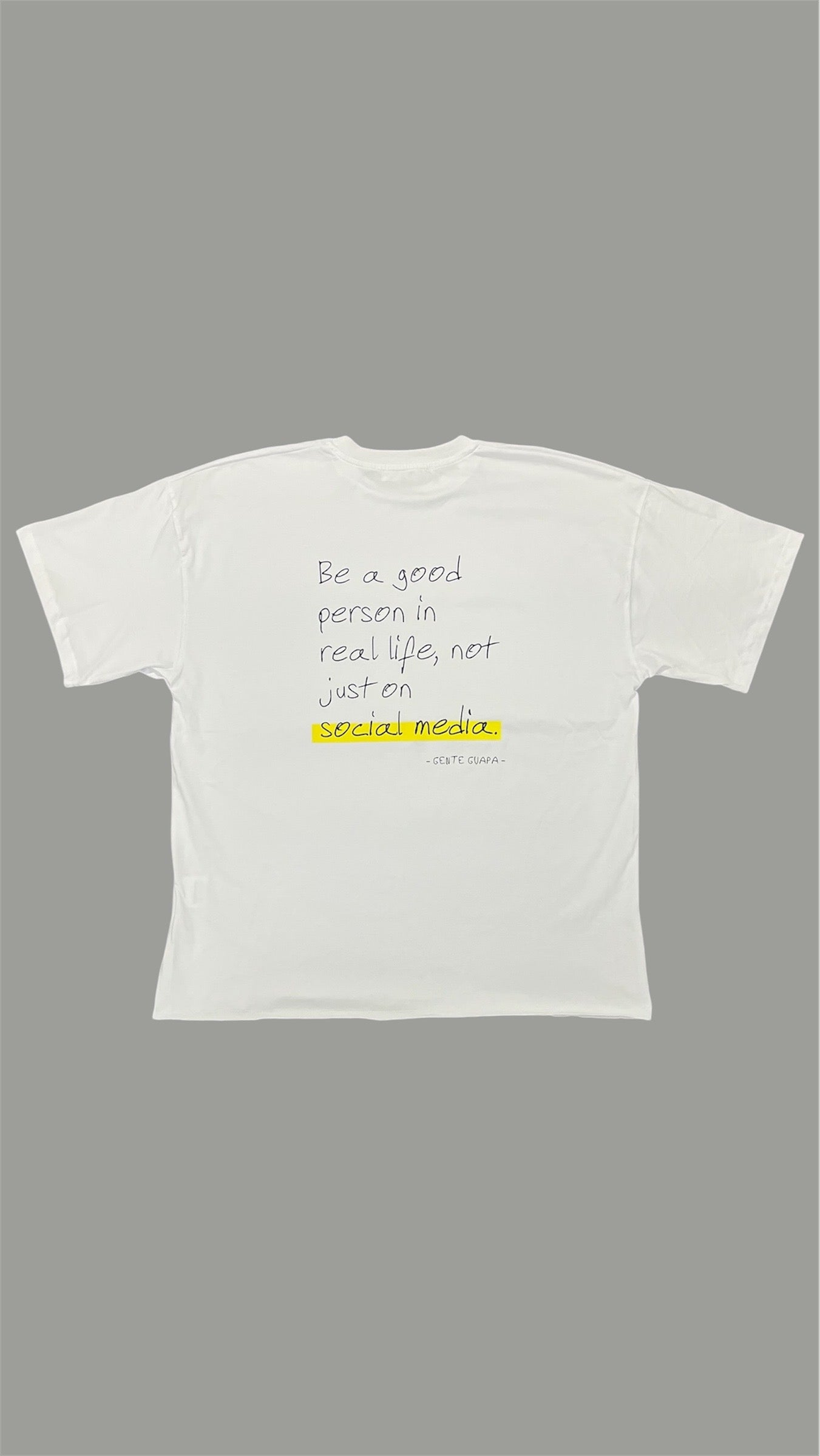 White t-shirt (social media)