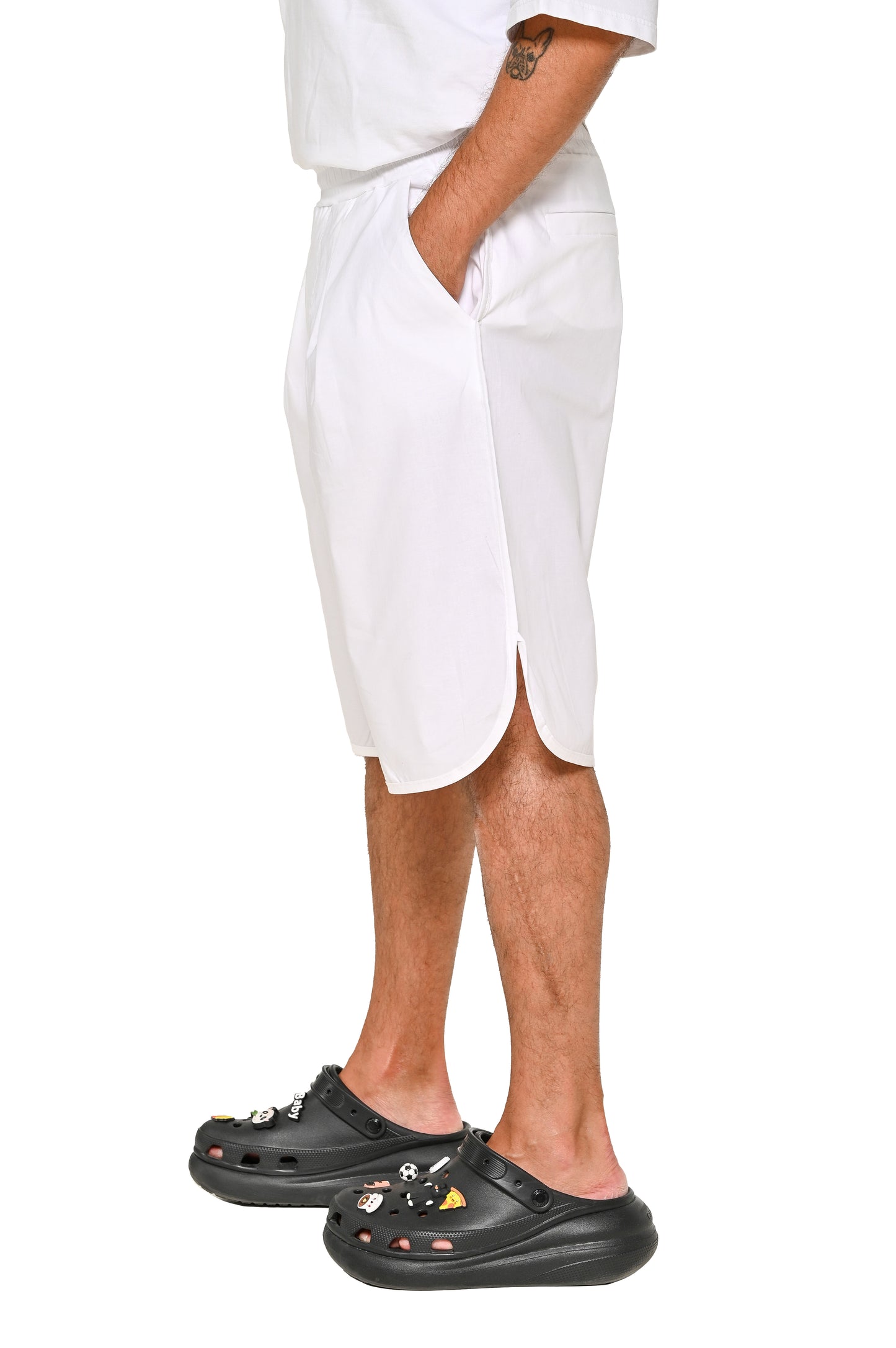 White Shorts