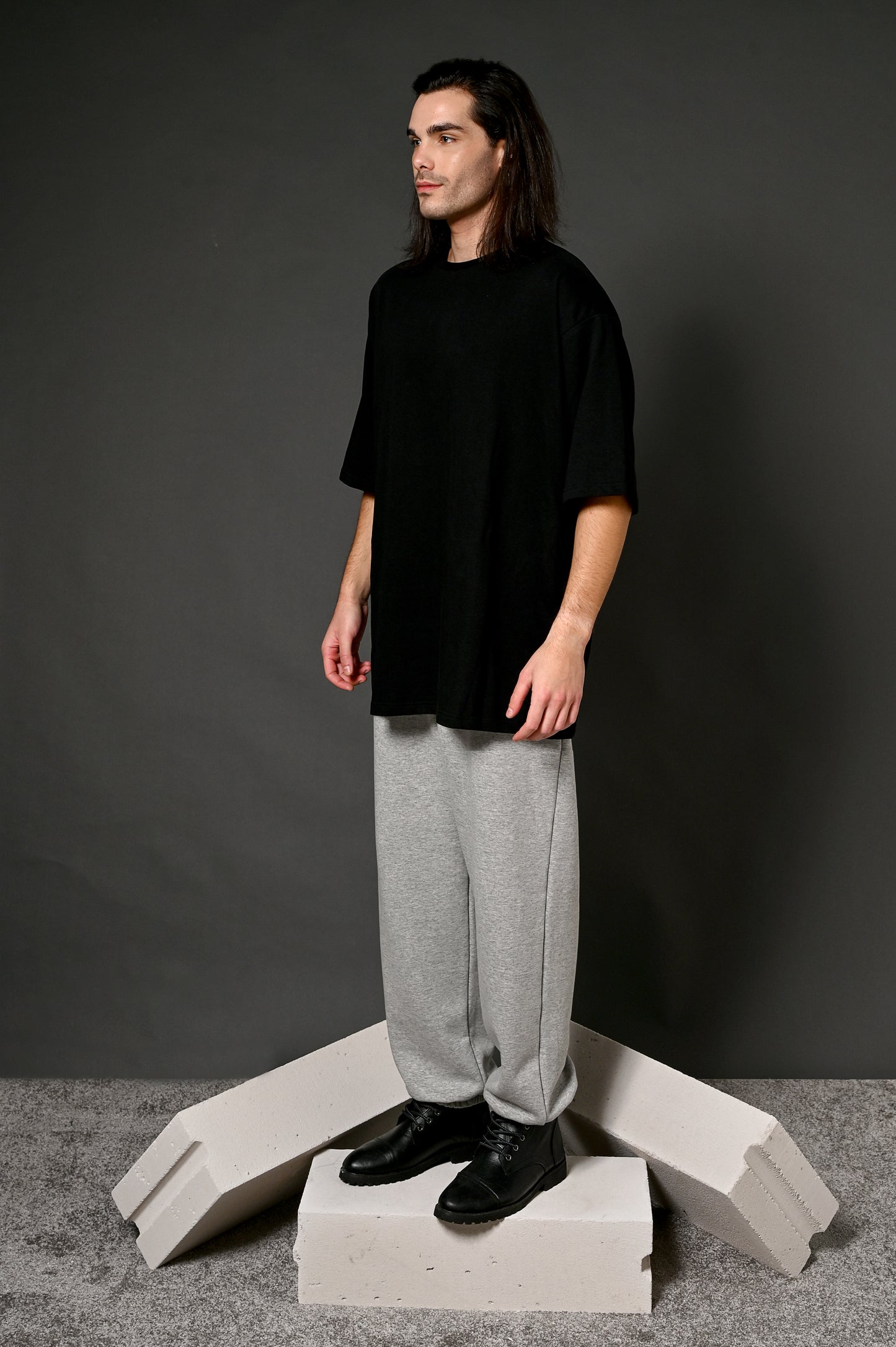 Black T-Shirt (Back Logo)