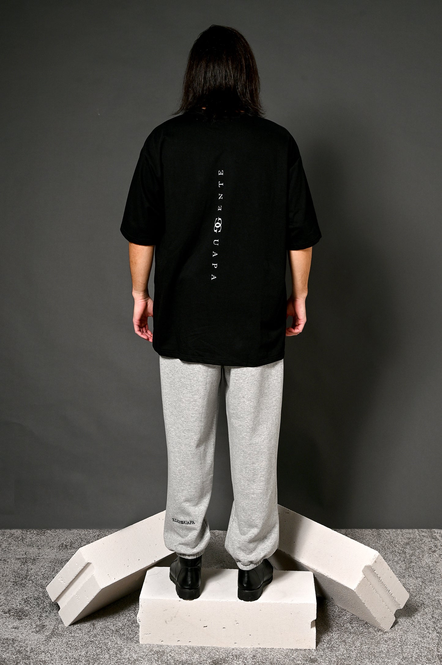 Black T-Shirt (Back Logo)