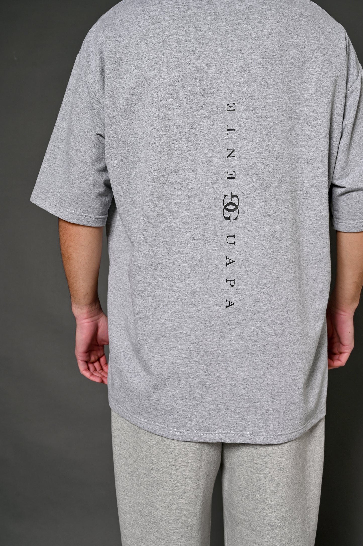 Grey T-Shirt (Back Logo)