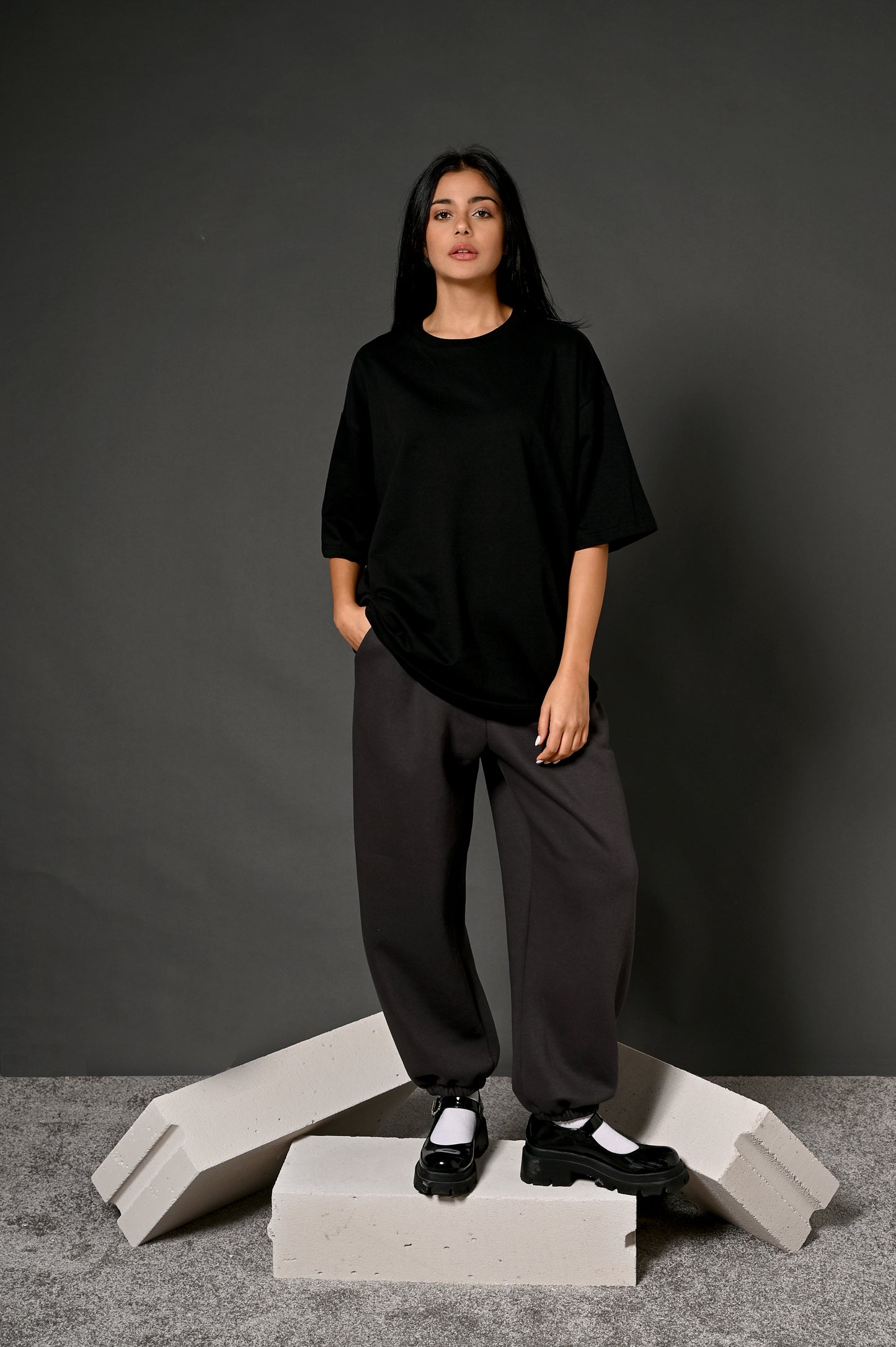Black T-Shirt (Back Logo)
