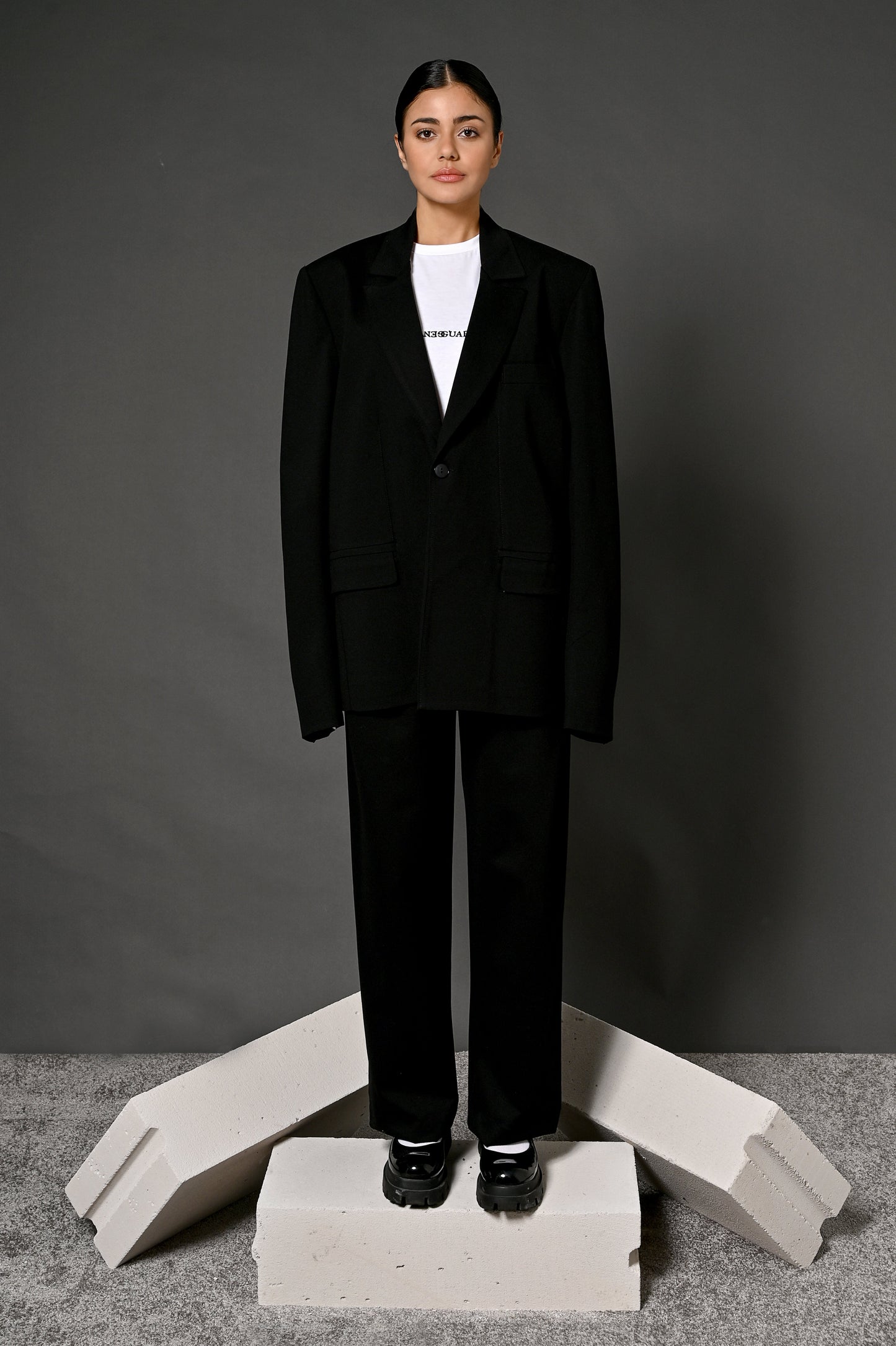 Black Suit Pants