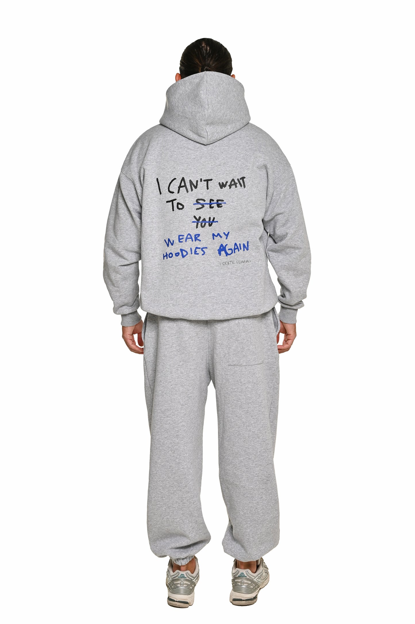 Hoodie grey (back logo)